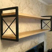 استند سه طبقه ای دیواری وزمینی|کتابخانه، شلف، قفسههای دیواری|قم, ولیعصر|دیوار