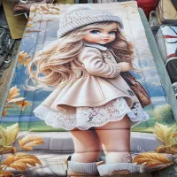 روتختی سه بعدی دخترانه