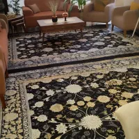 روفرشی کش دار مخمل در حد نو