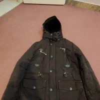 کاپشن زمستانی قهوه ای سوخته مدل ARIWEI|لباس|ساری, |دیوار