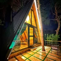 کلبه تمام چوب به صورتی اجرتی و صفرتاصد