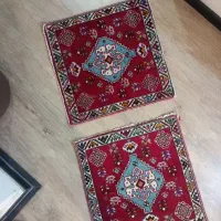 دوعدد قالیچه دستباف قدیمی|فرش|شیراز, آزادی|دیوار