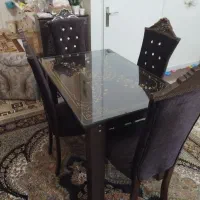 میز ناهار خوری چوبی  در حد نو|میز و صندلی غذاخوری|تهران, دولاب|دیوار