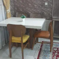 میز ناهار خوری ۴ نفره|میز و صندلی غذاخوری|اصفهان, عاشق‌آباد|دیوار