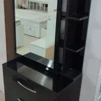 میز آرایش های گلاس سه کشو