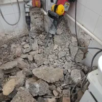 تخریب وکنده کاری بادستگاه