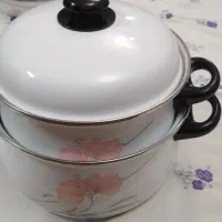 قابلمه و ماهیتابه لعابی|ظروف پختوپز|تهران, جنتآباد شمالی|دیوار