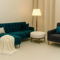 %مبلمان مدل ویکتوریا+بسیار راحت)ارسال به سراسر کشو