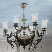 لوستر بزنز ۶ شاخه فرشته