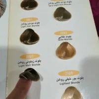 کاتالوگ رنگ مو