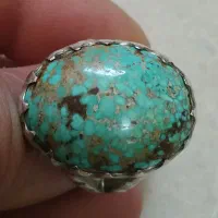 شیش عدد انگشتر فیروزه 145 گرم