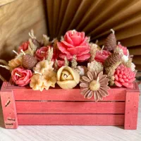 باکس گل شمعی