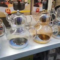 کتری و قوری های پیرکس و استیل