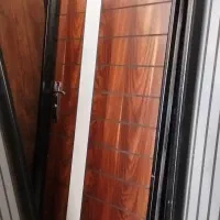 درب چوبی با چهارچوب پیش ساخته|مصالح و تجهیزات ساختمان|نجفآباد, جلال آباد|دیوار