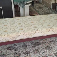 تخت فلزی محکم با تشک