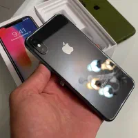 اپل iphone x لازرورقی فوق العاده تمیز
