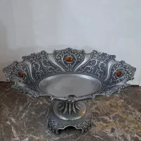 میوه خوری وشیرینی خوری پیوتر با۲تا سینی و۲تا قندون