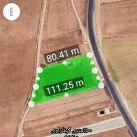 فروش زمین روی جاده اصلی شهریکند