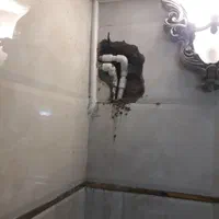 نشت یابی رفع نم ترکیدگی نشت یاب بادستگاه لوله کش|خدمات پیشه و مهارت|قم, نیروگاه|دیوار