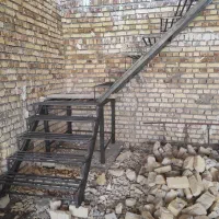 پله آهنی|ابزارآلات|خرمدشت, |دیوار