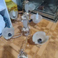 لوستر سه شاخه ۲ عدد|لوستر و چراغ آویز|شیراز, شهرک مهدی‌آباد|دیوار