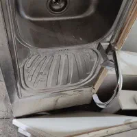 سینک تک لگن همراه با شیر