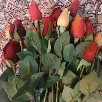 گل مصنوعی ۲۳ شاخه|گل مصنوعی|اراک, |دیوار