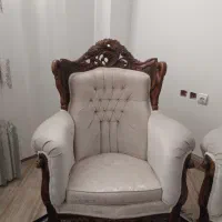 یک دست مبل سلطنتی ۷نفره باچوب راش