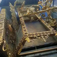 *خریدار** مجسمه برنجی برنزی بوفه میز وغیر