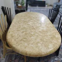 میزو صندلی ناهارخوری ۶ نفره|میز و صندلی غذاخوری|قائم‌شهر, |دیوار