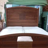 سرویس خواب ام دی اف در حدنو همراه با تشک