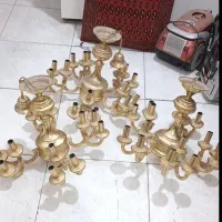 خریدار لوستر برنزی و اینه شمعدان برنزی|لوستر و چراغ آویز|تهران, ستارخان|دیوار