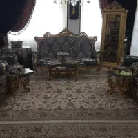 مبلمان بهمراه ناهار خوری،ویترین،تخت،میزآرایش|مبلمان خانگی و میز عسلی|اصفهان, ملک‌شهر|دیوار
