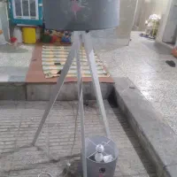 ساعتی چوبی ایستاده شیک و چراغ خواب 3 بعدی شیک|ساعت دیواری و تزئینی|شهرکرد, |دیوار