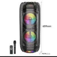 اسپیکر بلوتوثی 16 اینچ دو باند مدل ZQS-8270|سیستم صوتی خانگی|قم, زنبیل آباد|دیوار