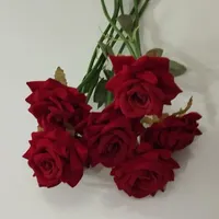 گولی رزی زرشکی مخمل
