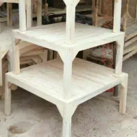 کرسی چوبی دوکانه سفارشی ابعاد 90 در 90 سانت مربع|بخاری، هیتر، شومینه|تهران, شهرک ولیعصر جنوبی|دیوار