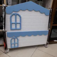 تخت یک نفره وکیوم کلبه ای اثاث مارکت|تخت و سرویس خواب|سیرجان, |دیوار