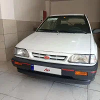 پراید هاچبک مدل ۸۶ سفید رنگ