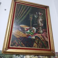 نقاشی رنگ روغن استاد داداشی
