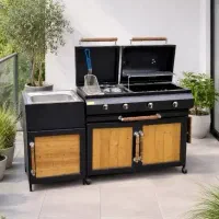 باربیکیو ۱۷۰ سانت/ سینک دار / پلوپزدار /سرخکن دار