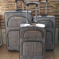 حراج چمدان ۴چرخ برزنتی ۳چرخ و۲چرخ ژله ای|کیف، کفش، کمربند|کرمان, |دیوار