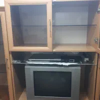 کمد سه تیکه وسط جای تلویزیون