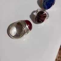 انگشتر دس ساز ومحکم وبزرگ وسنگ یاقوت ستاره دار
