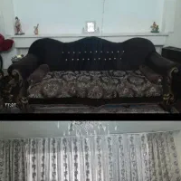 مبل وراحتی 7نفره سالم و 4نفره ومیزوعسلی