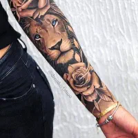 خدمات تاتو بدن بصورت حرفه ای و تمیز  قیمت منصفانه