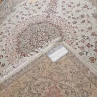 فرش ماشینی کرم رنگ یکسال کار کرده|فرش|کرج, باغ سیب|دیوار