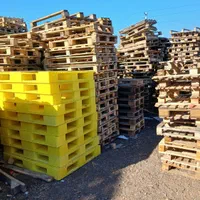 خرید و فروش پالت چوبی پلاستیکی
