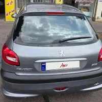 پژو 206 دنده اتوماتیک تیپ 6 مدل 87 جوان پسند