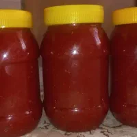 رب گوجه قرمز و سفت